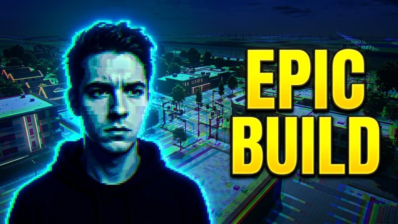 Eye-catching Minecraft thumbnail with dramatic lighting after Hooksnap