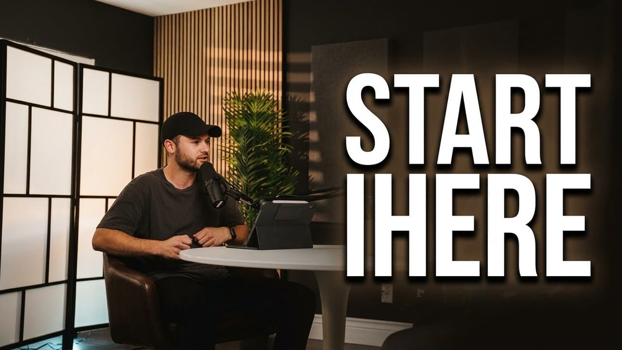 Dynamic interview thumbnail with guest highlight after Hooksnap