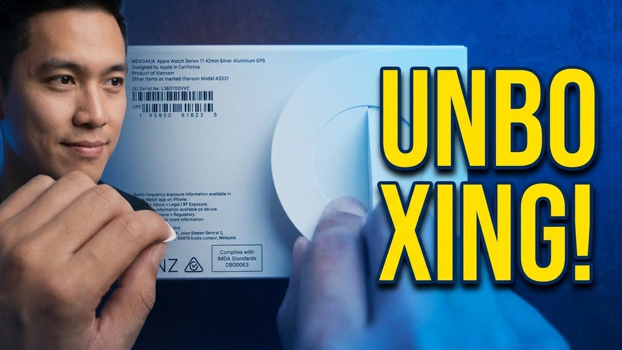 Dynamic unboxing thumbnail with product highlight after Hooksnap