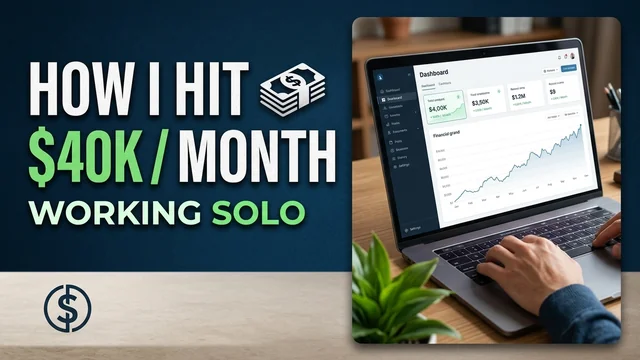 The EXACT system I use to make $40,000/mo with ZERO employees